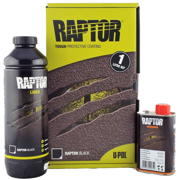 Raptor 2K Bedliner Kit 1 Liter